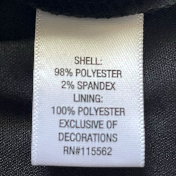 Disney Princess Juniors Small Black Pink Lace Floral Skater Dress Fit & Flare - Picture 6 of 9